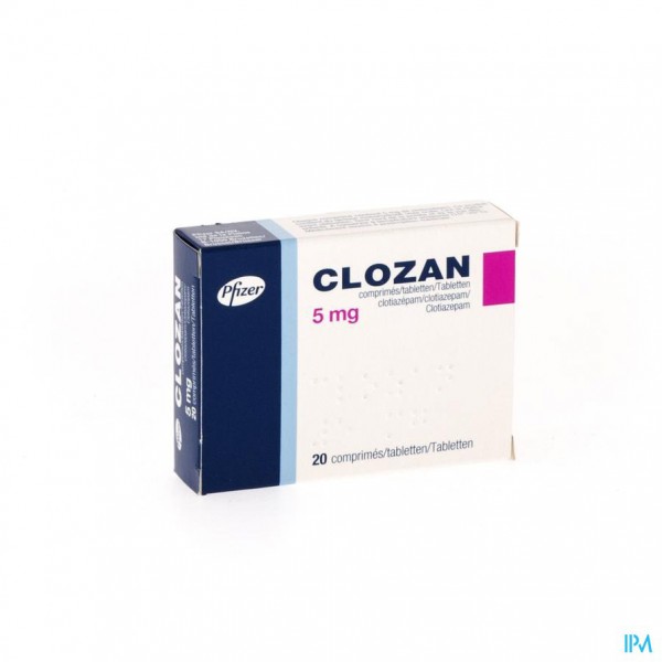 Clotiazepam 5MG 30 Tabletten 1 Clotiazepam 5MG 30 Tabletten