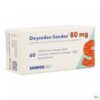 OXYCODON 80MG 60 TABLETTEN - Afbeelding 2