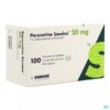 Paroxetine 20MG 100 Tabletten - Afbeelding 2